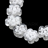 Handmade Millefiori Lampwork Beads Strands LAMP-F035-09S-3