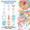 100G Transparent Acrylic Beads MACR-TA0001-54-3