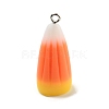 Halloween Opaque Resin Pendants X-RESI-C049-01-1