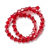 Transparent Glass Beads Strand X1-GLAA-F112-02C-3