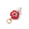 Glass Pendants PALLOY-JF04764-5