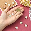 10Pcs Alloy Glass Pendants FIND-YW0010-02-3