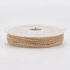 Brass Cable Chains CHC-T008-04G-3