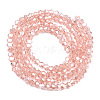 Transparent Glass Beads Strands EGLA-A039-T3mm-D15-2