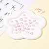 200Pcs 5 Styles Transparent Acrylic Beads TACR-FS0001-54A-9