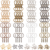 DIY Keychian Jewelry Making Finding Kits DIY-SP0003-24-1