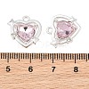 Y2K Style Alloy & Glass Pendants GL-CBA1FD3-03S-02-3