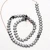 Non-magnetic Synthetic Hematite Bead Strands G-F300-24C-09-2