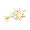 Brass Pendants KK-N268-96G-2