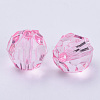 Transparent Acrylic Beads TACR-Q257-10mm-V03-3