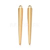 304 Stainless Steel Pendants STAS-T075-22E-G-1
