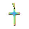 Ion Plating(IP) 304 Stainless Steel Pendants STAS-H329-59M-1