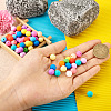 140Pcs 14 Colors Food Grade Eco-Friendly Silicone Beads SIL-TA0001-24-6
