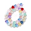 Transparent Glass Beads Strand GLAA-F112-03H-3