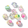 20Pcs 10 Styles Handmade Transparent Acrylic Beads MACR-CJ0002-14-9