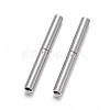 Non-Tarnish 304 Stainless Steel Bayonet Clasps X-STAS-F108-12P-1.7mm-1