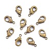 Brass Lobster Claw Clasps KK-901-AB-NF-2