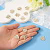 12Pcs 3 Colors Alloy Rhinestone Pendants FIND-TA0010-31-6