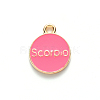 Alloy Enamel Pendants ENAM-S124-01B-03L-3