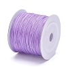 Nylon Braided Cord for Woven Jewelry Making Macrame Craft NWIR-D055-0.6mm-08-2
