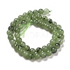 Natural White Jade Beads Strands G-M388-02-2