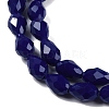 Opaque Solid Color Beads Strands EGLA-N013-P8mm-D03-3