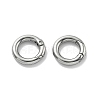304 Stainless Steel Spring Gate Clasp Findings STAS-B082-05C-P-1