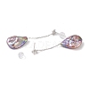 Anti-Tarnish Sterling Silver Stud Earrings EJEW-C087-14A-P-2