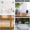 6Pcs 6 Colors Mini Ceramic Floral Vases for Home Decor BOTT-NB0001-04-6