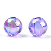 Transparent Acrylic Beads MACR-T046-01E-05-3