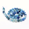 Natural Striped Agate/Banded Agate Beads Strands G-F523-03E-8mm-2