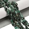 Natural Emerald Beads Strands G-P497-01E-15-2