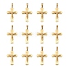 Golden 304 Stainless Steel Crucifix Cross Big Pendants for Easter STAS-V0493-79B-1