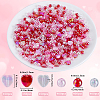 1650Pcs Valentine's Day Transparent Acrylic Beads SACR-SP0001-11-2