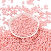 Rubberized Style Glass Seed Beads SEED-Z003-01A-2
