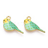 Printed Alloy Pendants ENAM-N056-205E-2