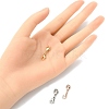 3Pcs 3 Colors 304 Stainless Steel Double Lobster Claw Clasps STAS-YW0001-52A-4
