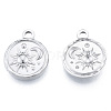 Non-Tarnish 201 Stainless Steel Pendants STAS-N098-182P-1