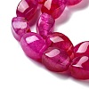 Natural Dragon Veins Agate Beads Strands G-G172-01R-4