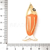 Brass with Enamel Big Pendants KK-CBA2F11-05G-03-3