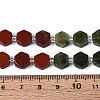 Natural Canada Jade & Red Jasper & Rainbow Moonstone Beads Strands G-T144-17B-01-5