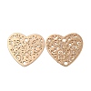 Rack Plating Brass Connector Charms KK-Q792-19LG-1