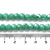 Opaque Glass Beads Strands EGLA-A035-P6mm-L13-4