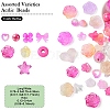 60G 3 Styles Imitation Jelly Acrylic Beads OACR-YW0002-34-1