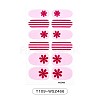 Flower Series Full Cover Nail Decal Stickers MRMJ-T109-WSZ466-2