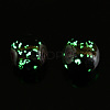 Luminous Handmade Gold Sand Lampwork Beads LAMP-T021-03K-4
