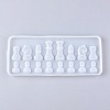 DIY Chess Board & Pieces Silicone Molds DIY-F052-01-3