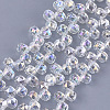 Electroplate Glass Beads Strands EGLA-S179-04A-E01-1