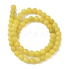 Natural Lemon Jade Beads Strands G-G284-A01-6mm-4