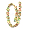 Baking Paint Glass Enamel Beads GLAA-B035-01-3